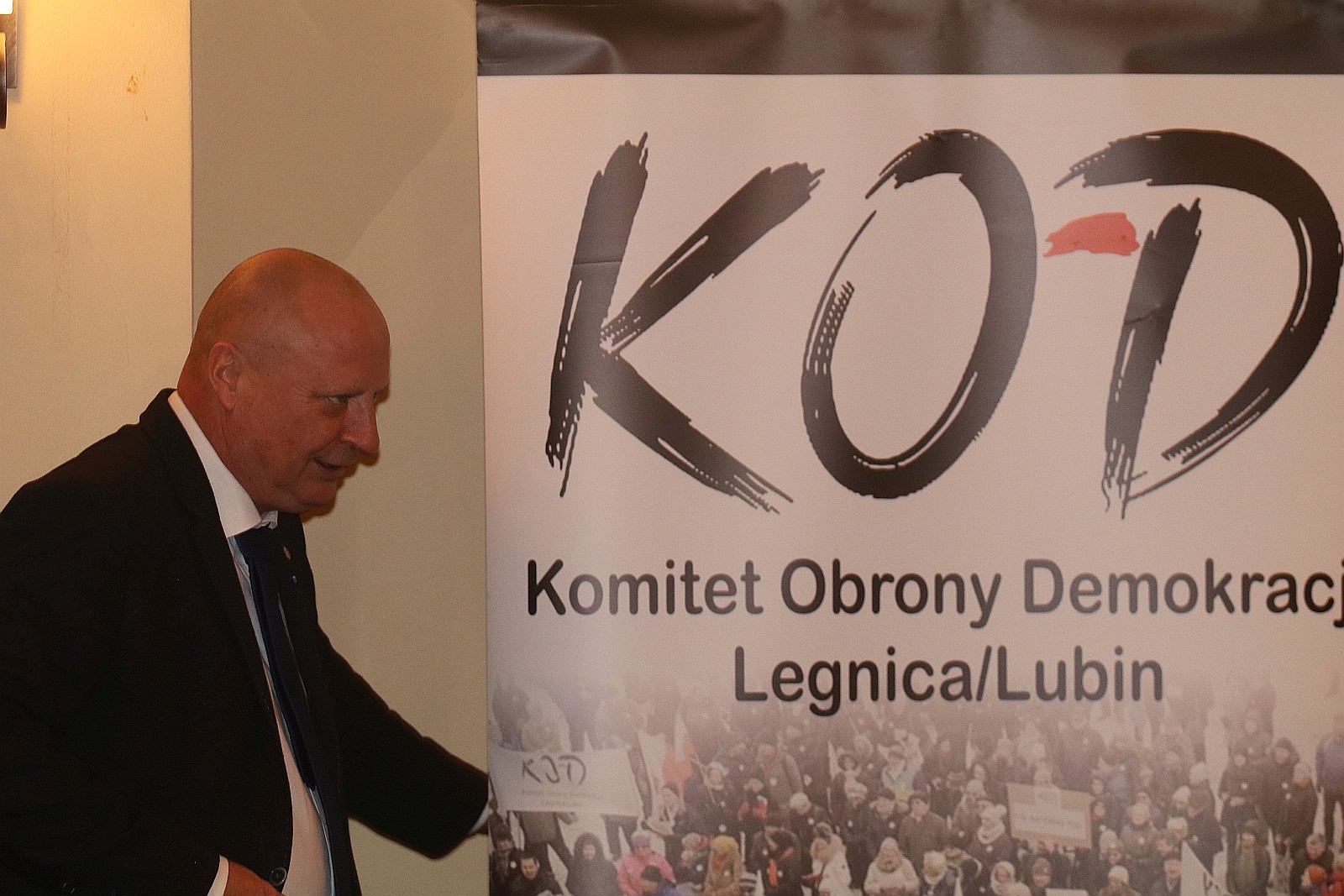 Krzysztof Parchimowicz gościem legnickiego KODu