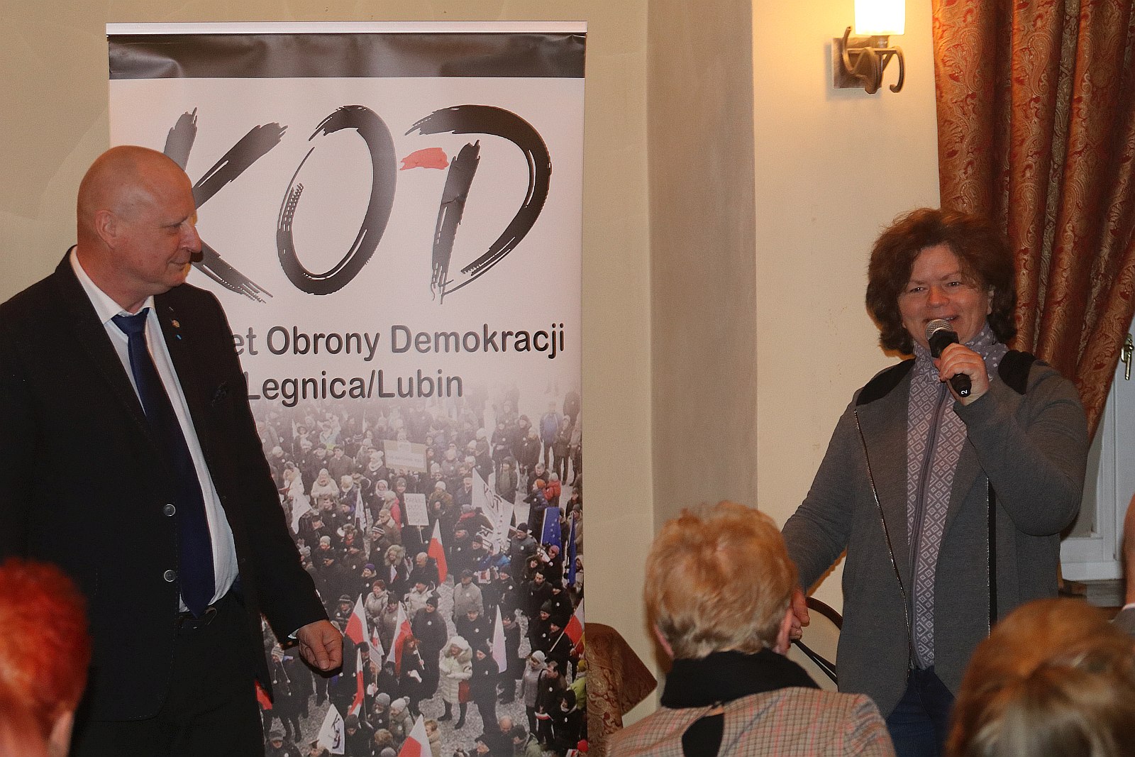 Krzysztof Parchimowicz gościem legnickiego KODu