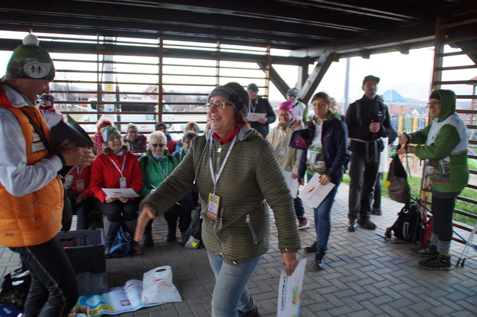 ABC Nordic Walking na szczycie góry Chojnik w Karkonoszach