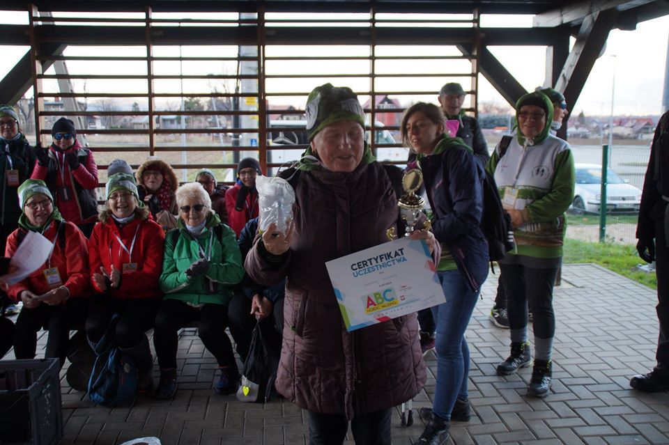 ABC Nordic Walking na szczycie góry Chojnik w Karkonoszach