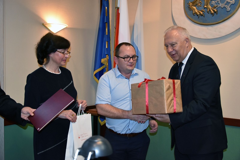 Prezydent gościł honorowych dawców krwi w dniu ich święta
