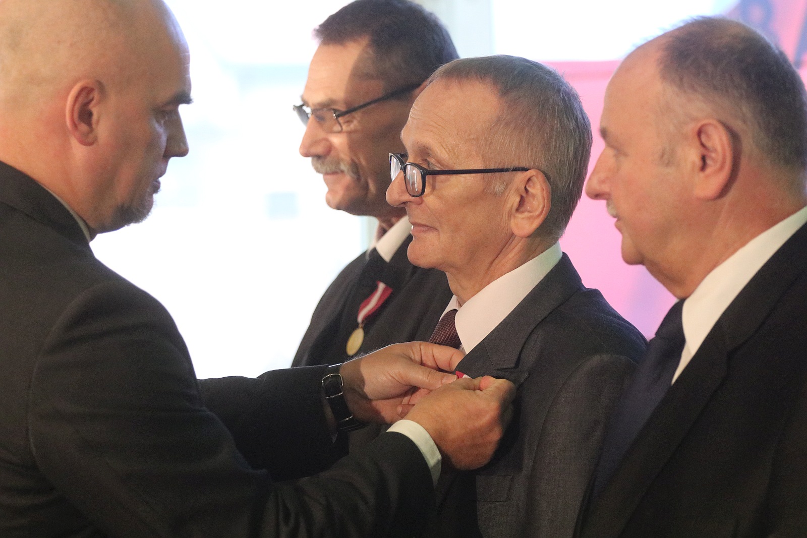 Odznaczenia z okazji Barbórki dla pracowników KGHM Zanam