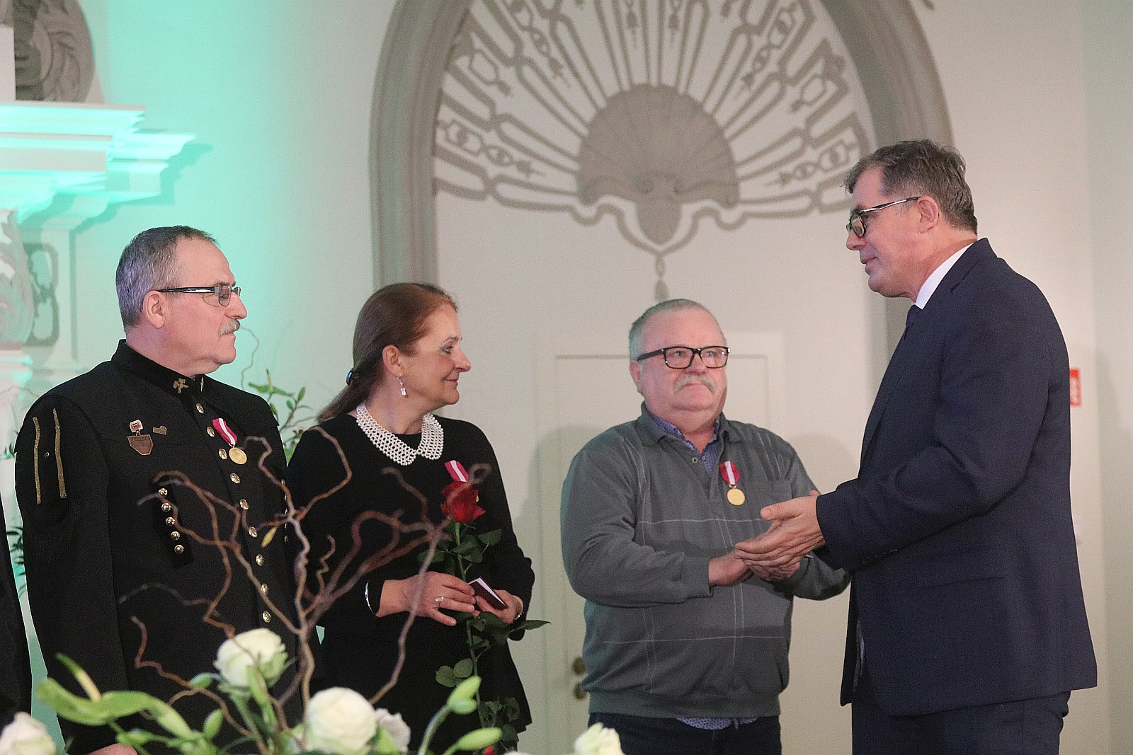 Odznaczenia z okazji Barbórki dla pracowników KGHM Zanam