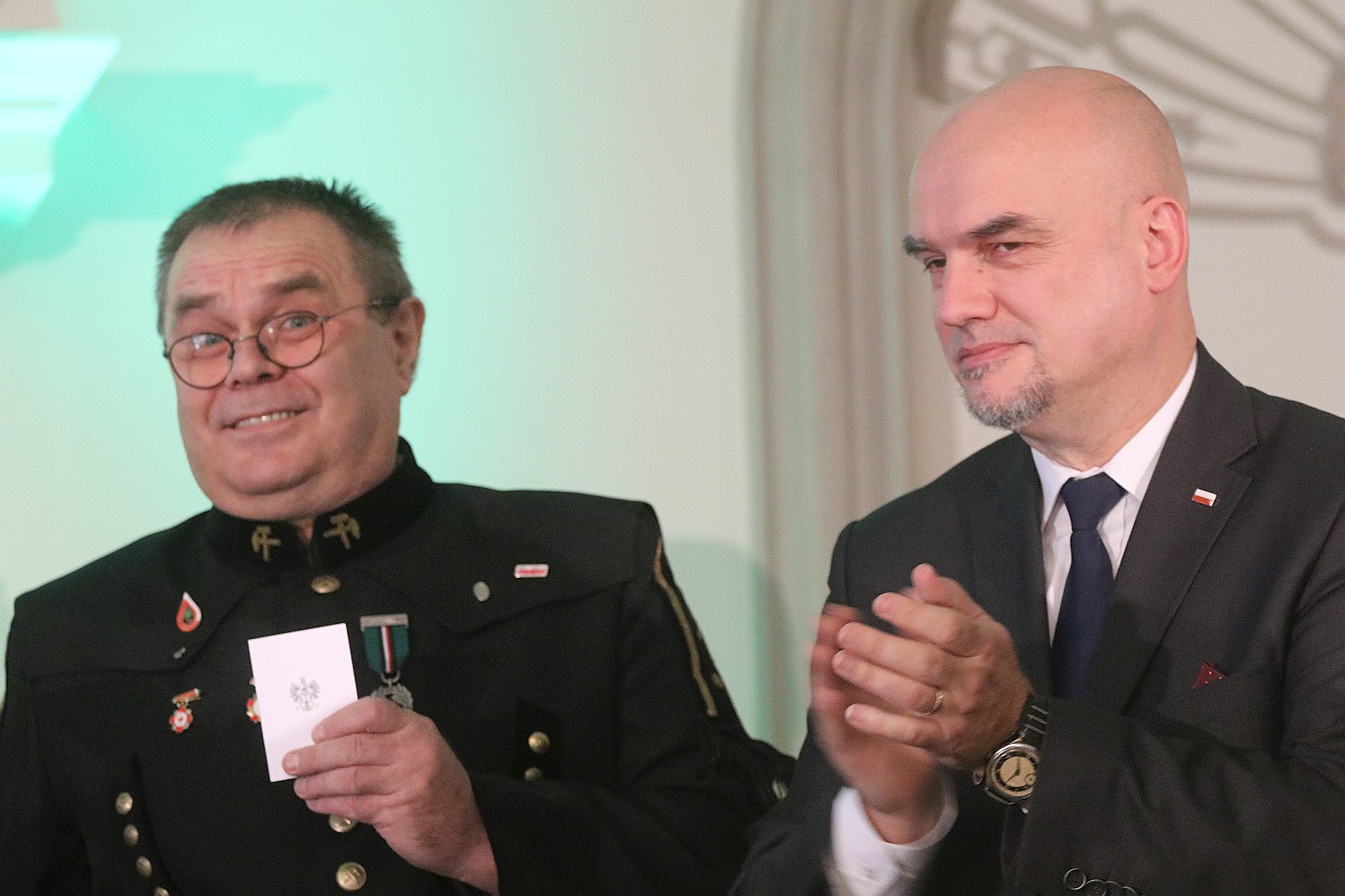 Odznaczenia z okazji Barbórki dla pracowników KGHM Zanam