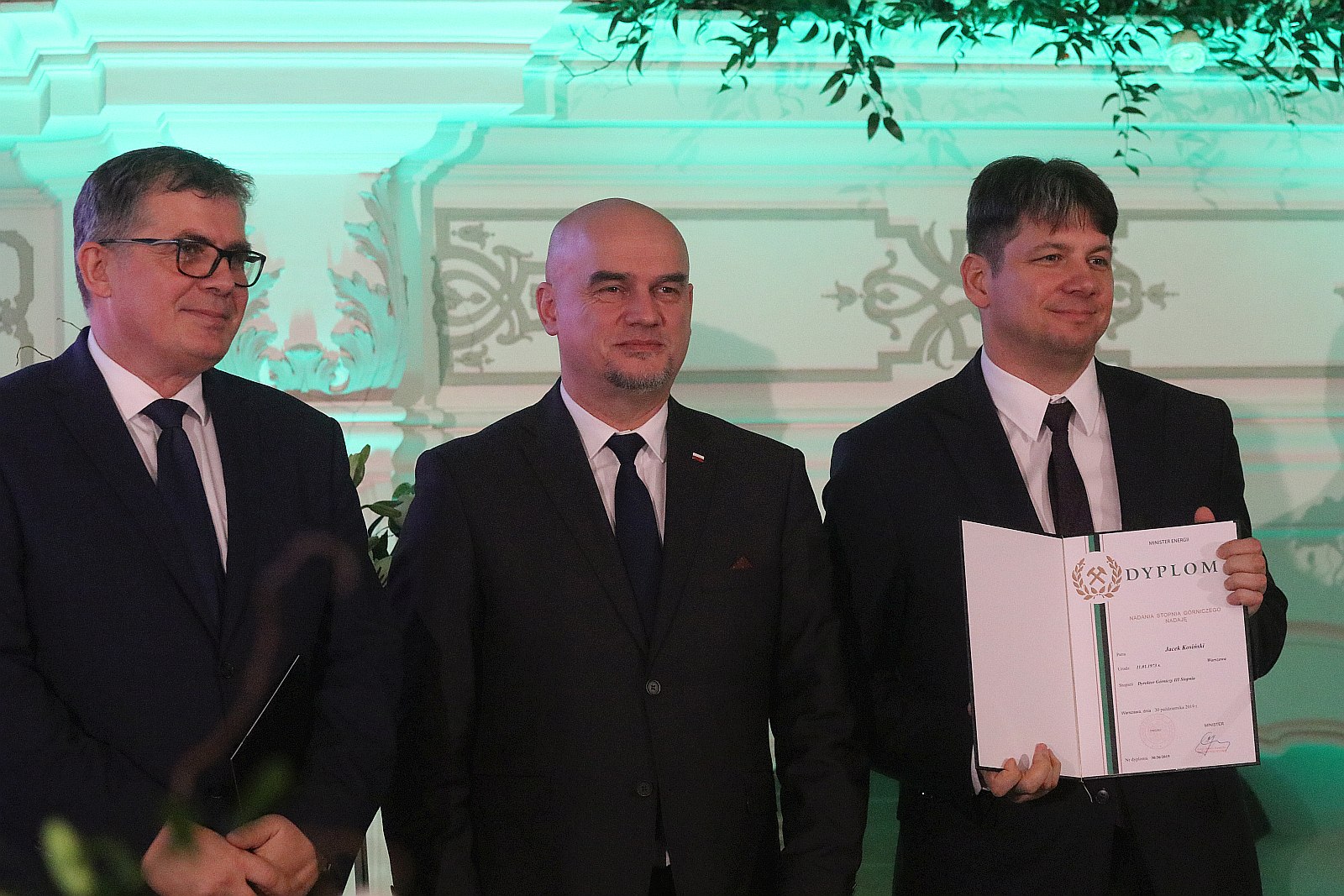 Odznaczenia z okazji Barbórki dla pracowników KGHM Zanam