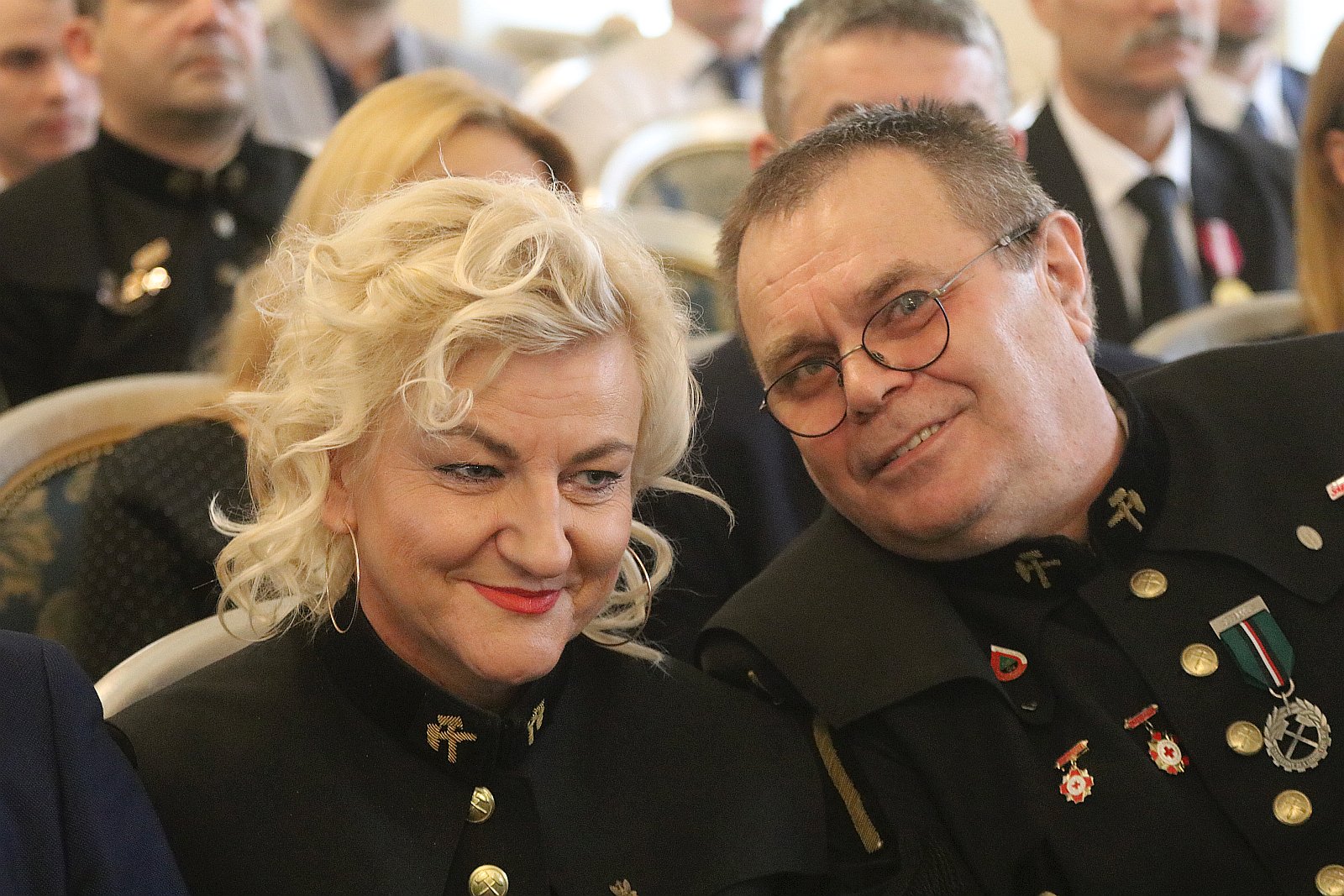 Odznaczenia z okazji Barbórki dla pracowników KGHM Zanam