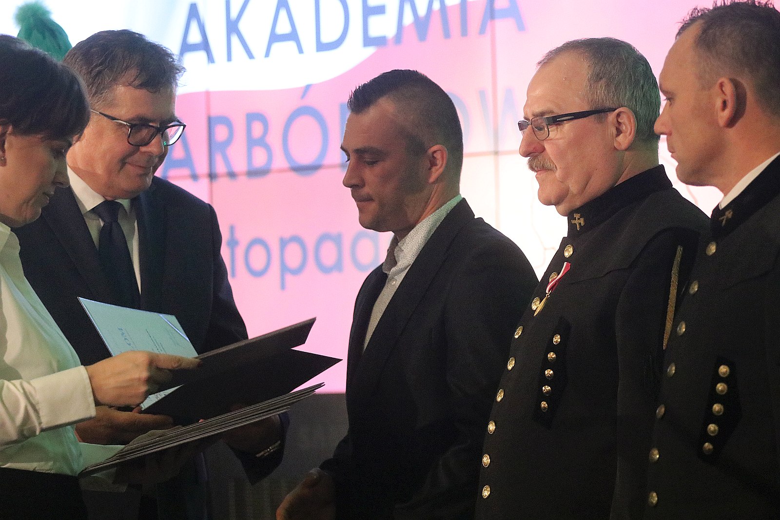 Odznaczenia z okazji Barbórki dla pracowników KGHM Zanam