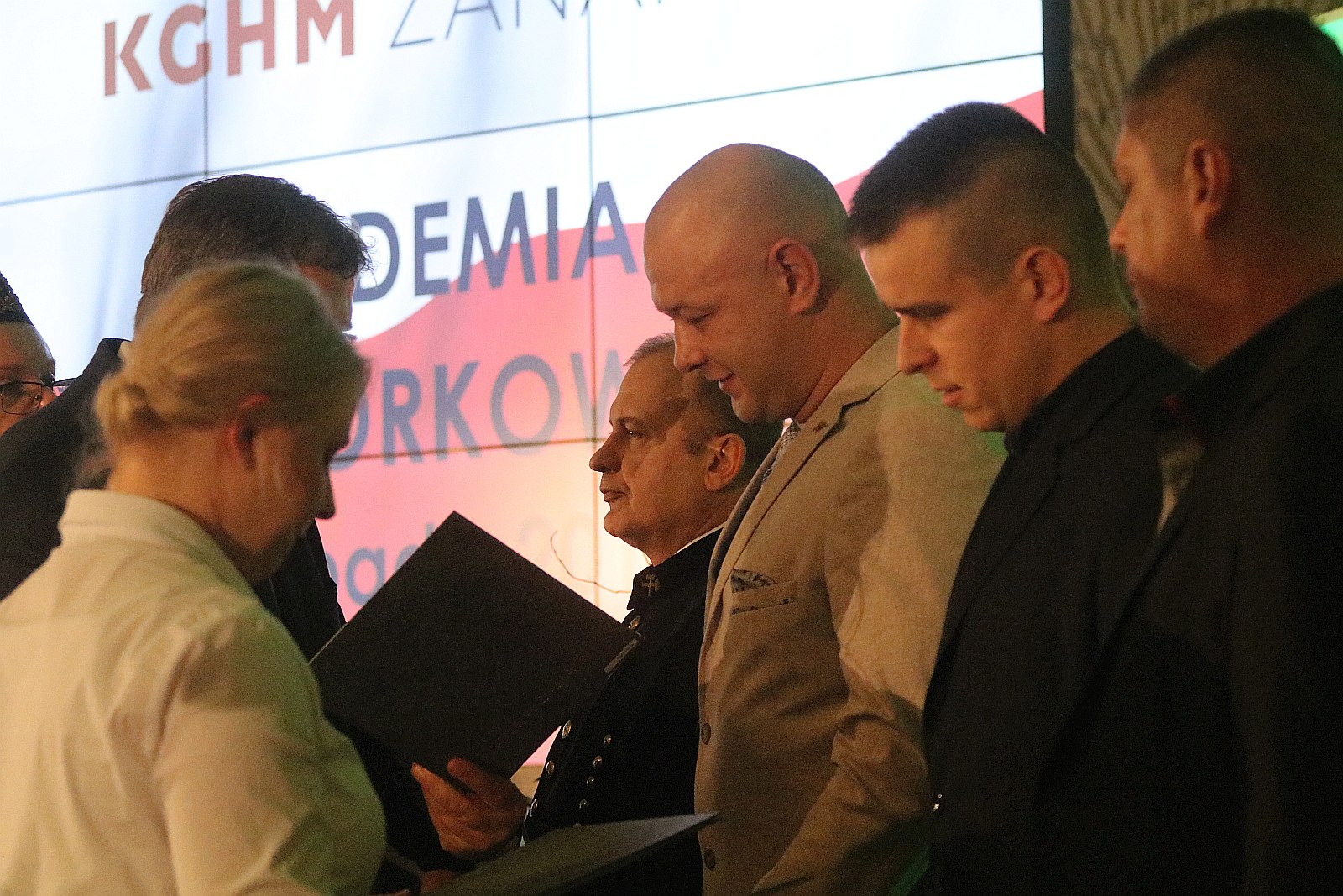 Odznaczenia z okazji Barbórki dla pracowników KGHM Zanam
