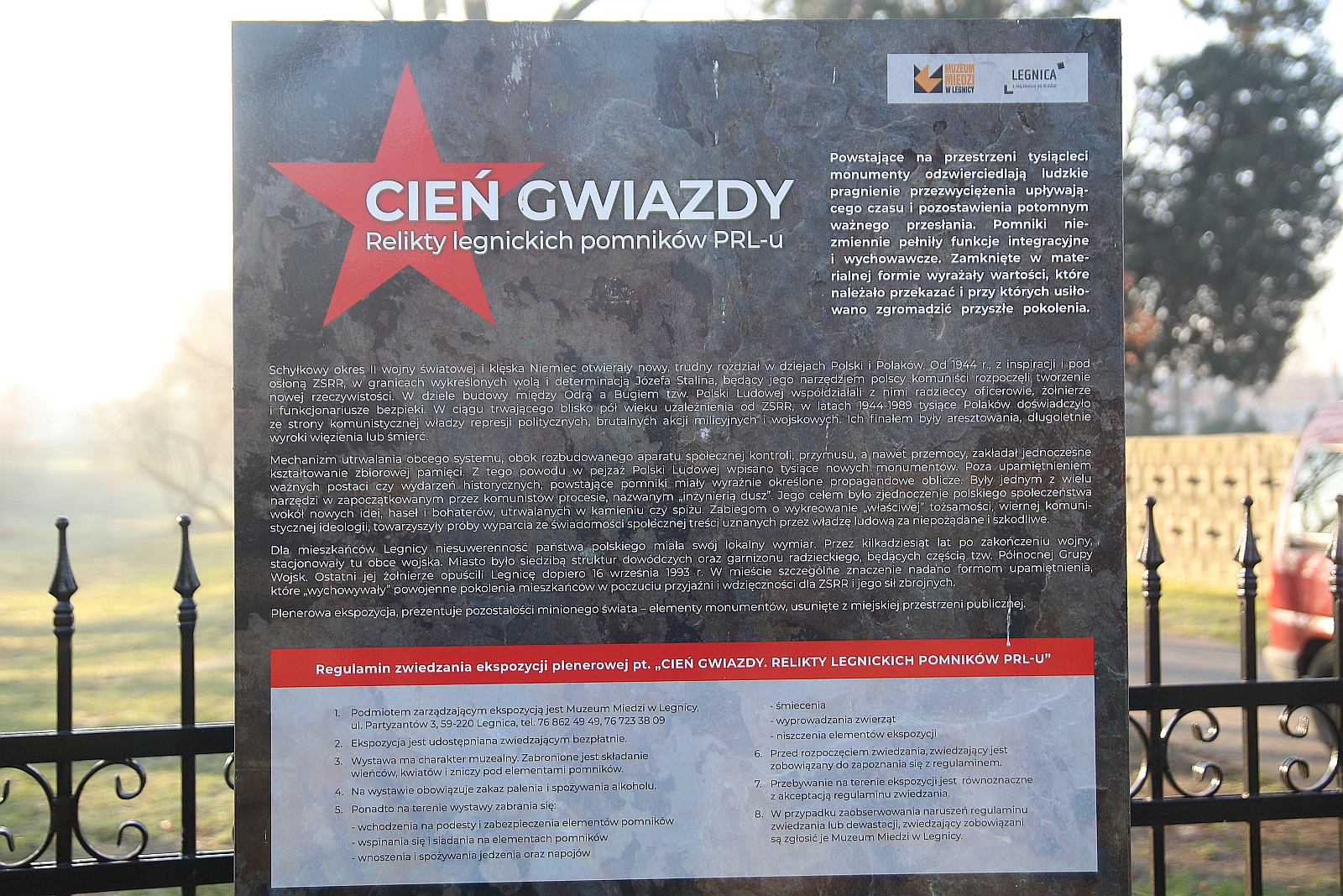 Figura marszałka Rokossowskiego już w ekspozycji muzeum