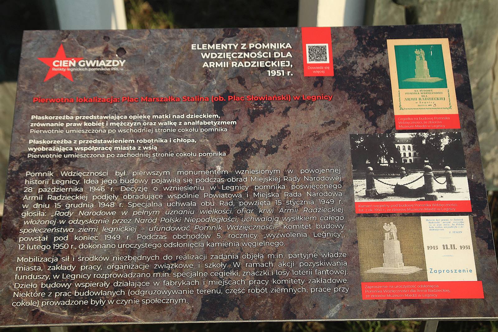 Figura marszałka Rokossowskiego już w ekspozycji muzeum