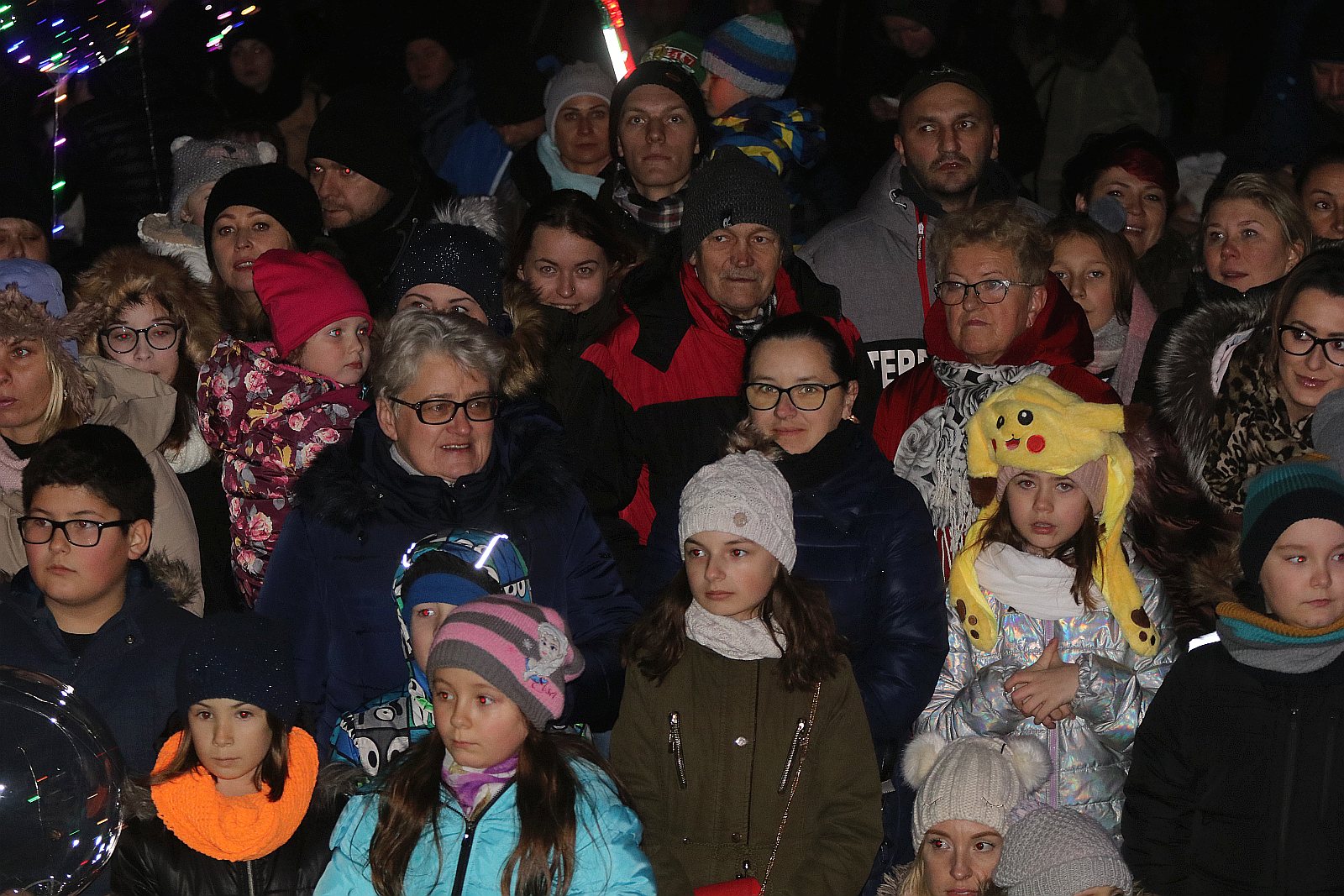 Tłumy legniczan na inauguracji świątecznego oświetlenia