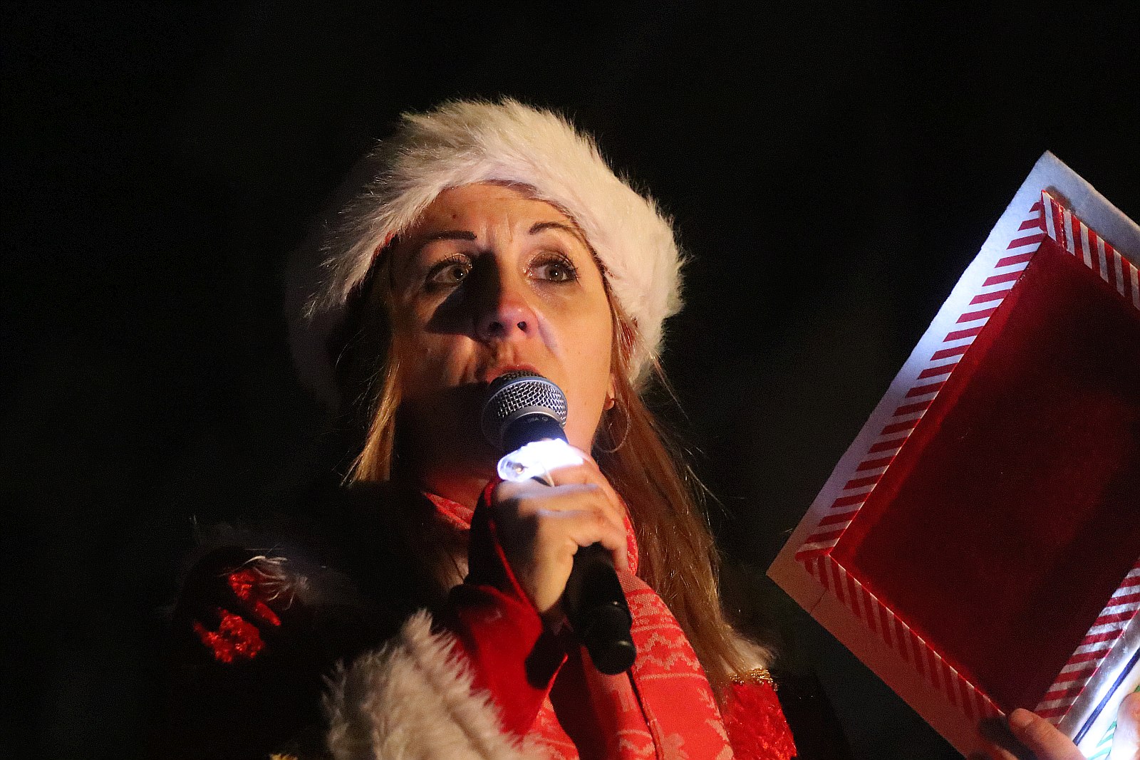 Tłumy legniczan na inauguracji świątecznego oświetlenia