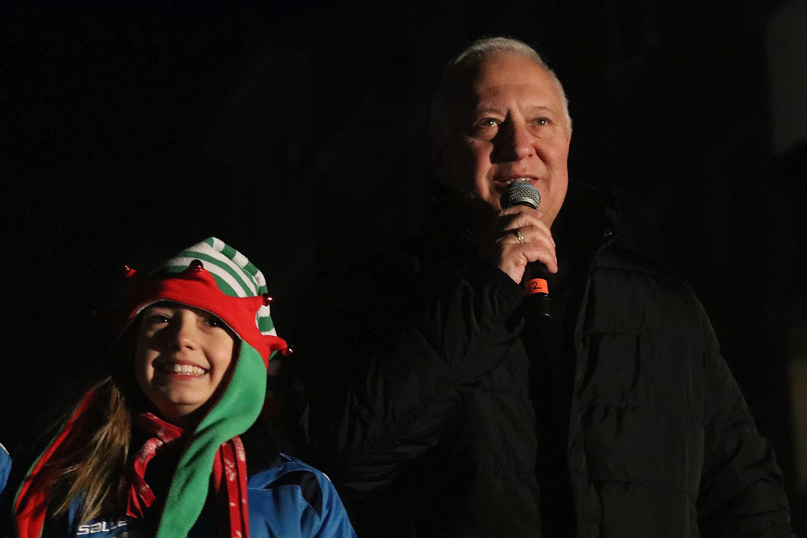 Tłumy legniczan na inauguracji świątecznego oświetlenia