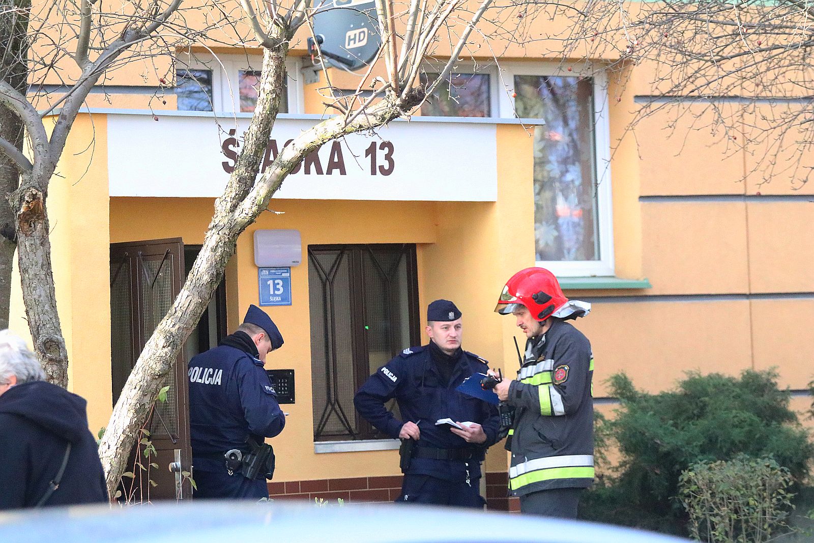 Spłonął pokój w mieszkaniu przy ulicy Śląskiej