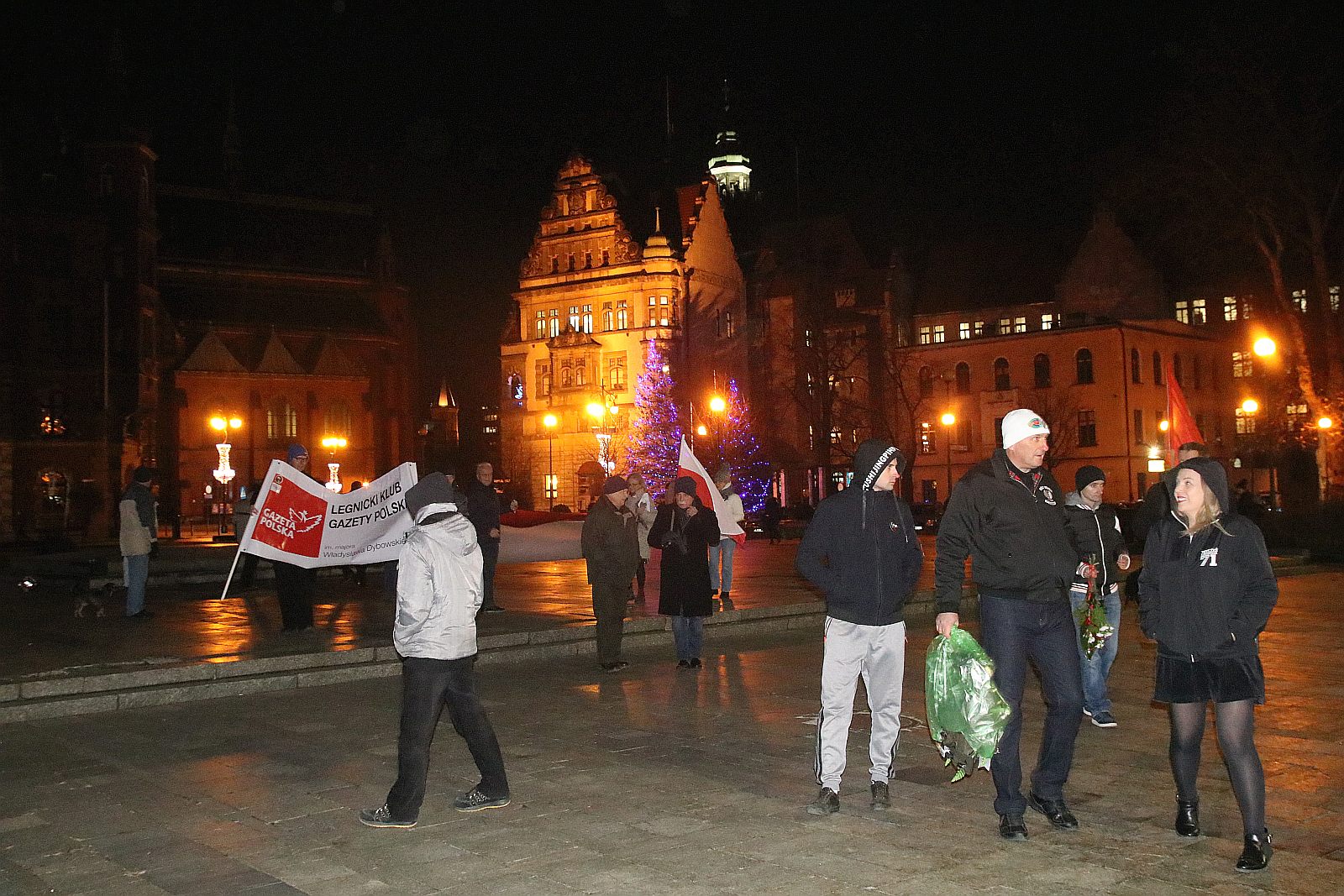 Tylko dwadzieścia osób uczciło rocznicę stanu wojennego