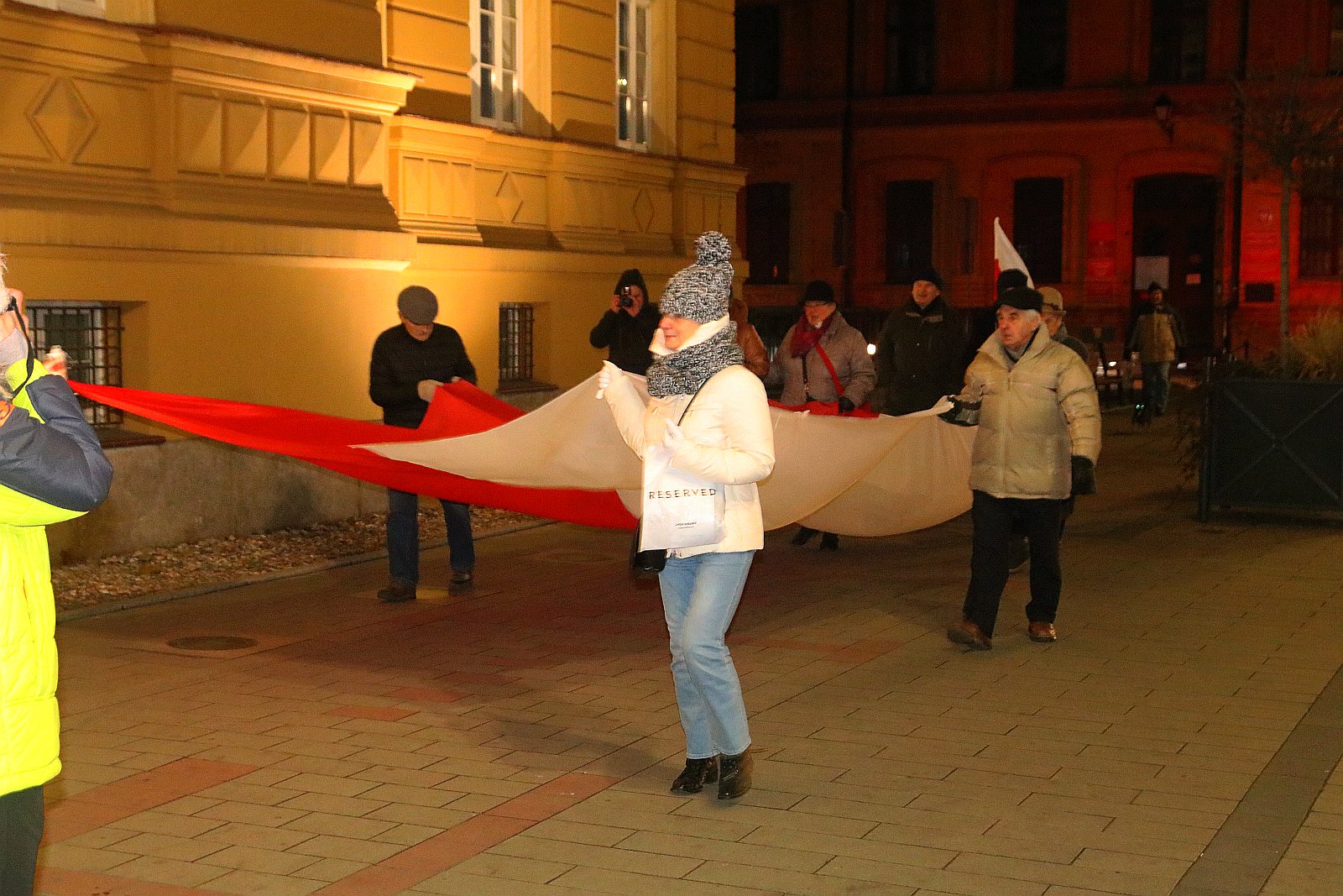 Tylko dwadzieścia osób uczciło rocznicę stanu wojennego