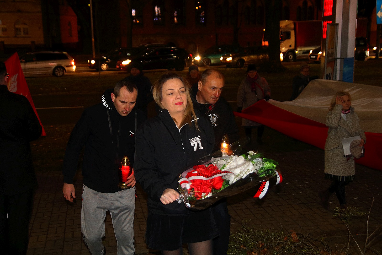 Tylko dwadzieścia osób uczciło rocznicę stanu wojennego