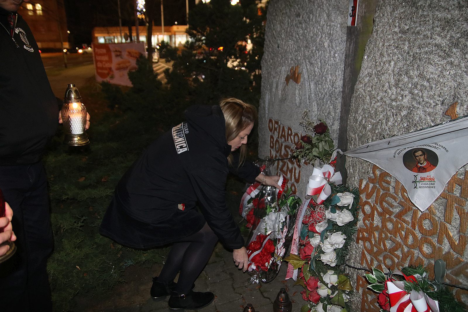 Tylko dwadzieścia osób uczciło rocznicę stanu wojennego