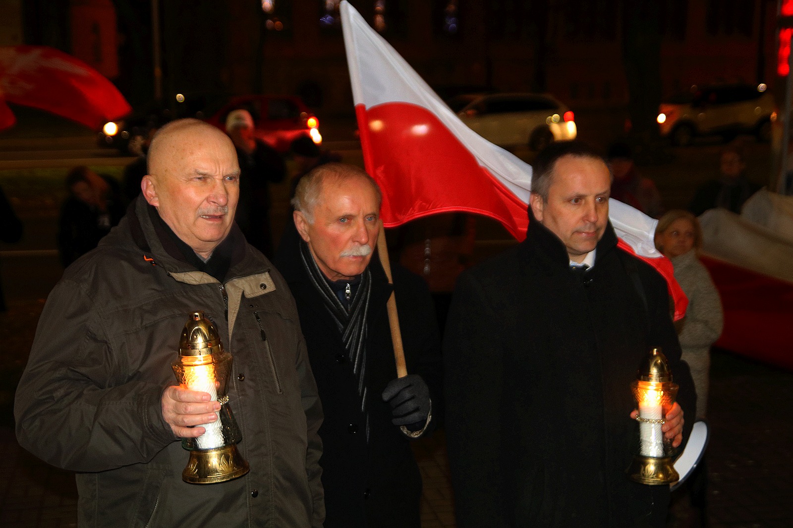 Tylko dwadzieścia osób uczciło rocznicę stanu wojennego