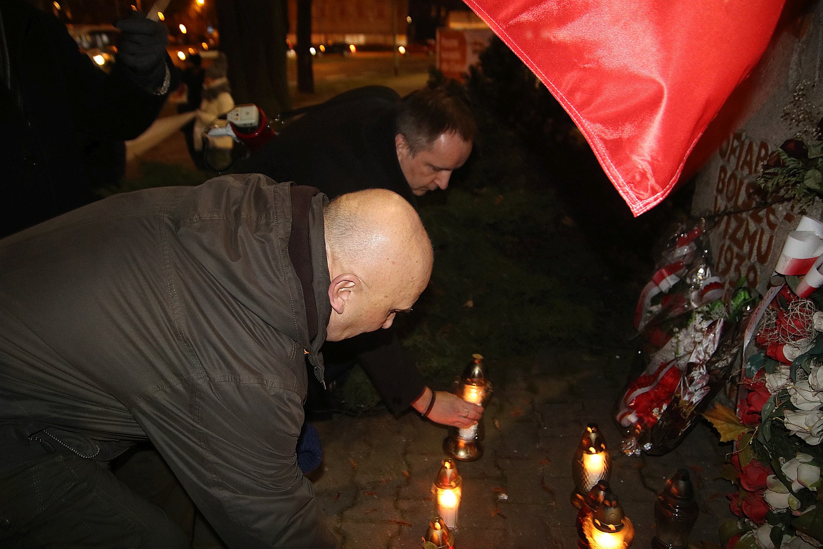 Tylko dwadzieścia osób uczciło rocznicę stanu wojennego