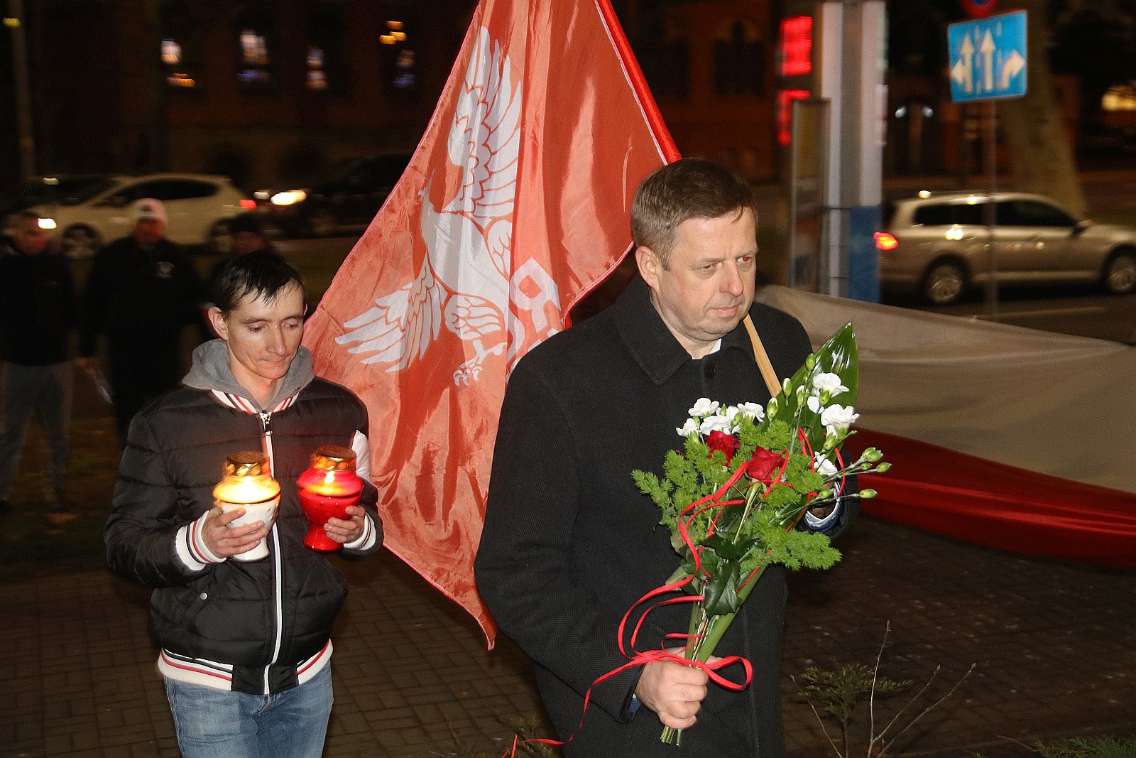 Tylko dwadzieścia osób uczciło rocznicę stanu wojennego