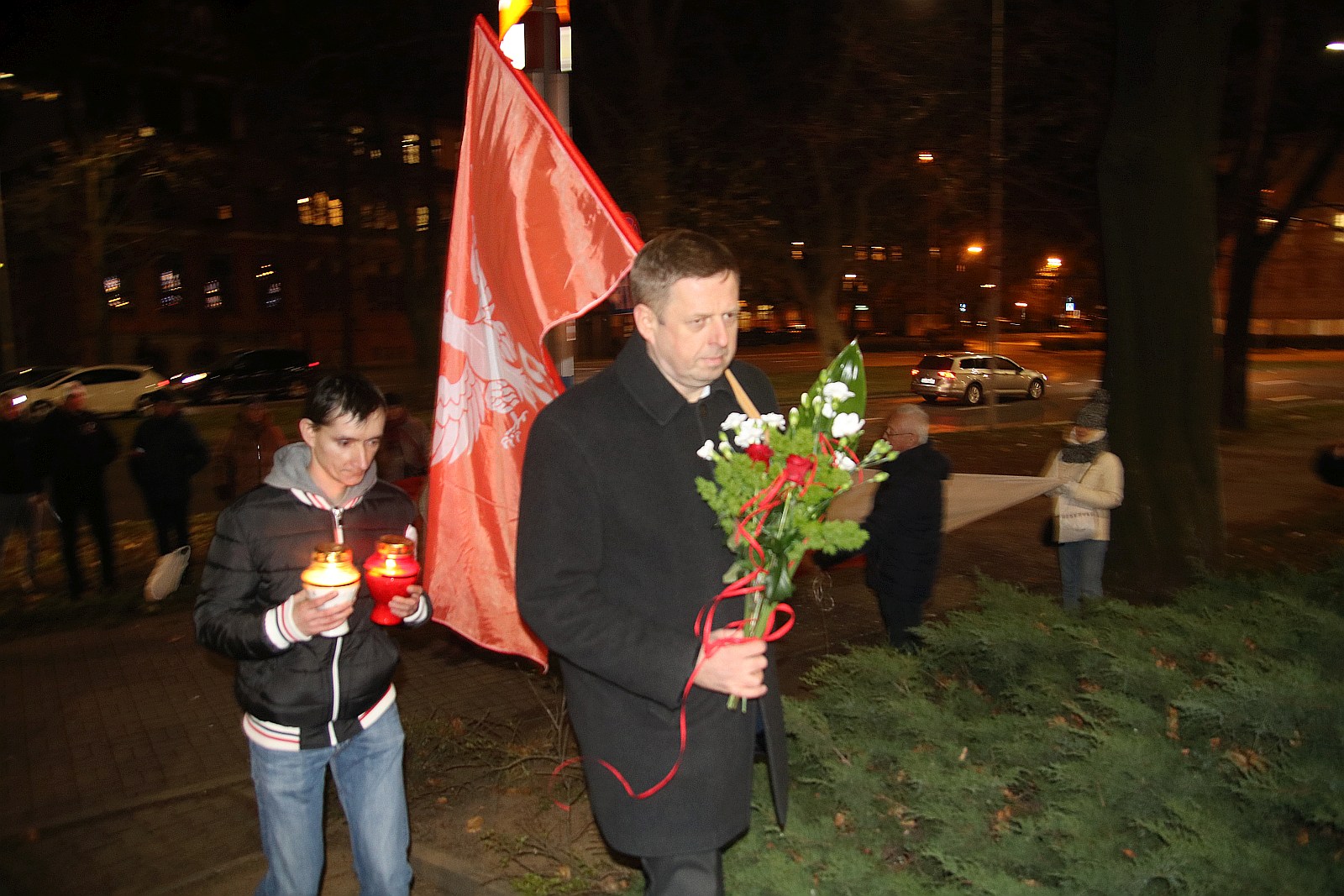 Tylko dwadzieścia osób uczciło rocznicę stanu wojennego