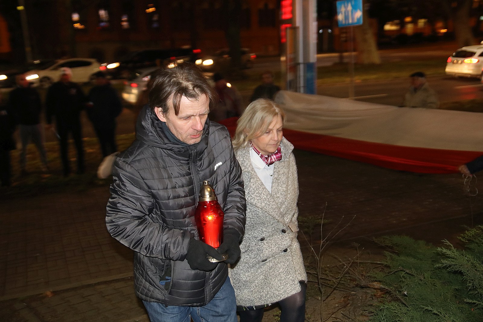 Tylko dwadzieścia osób uczciło rocznicę stanu wojennego