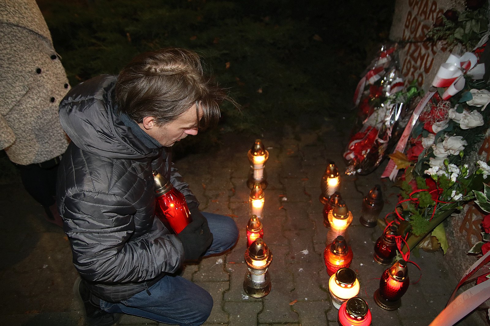 Tylko dwadzieścia osób uczciło rocznicę stanu wojennego