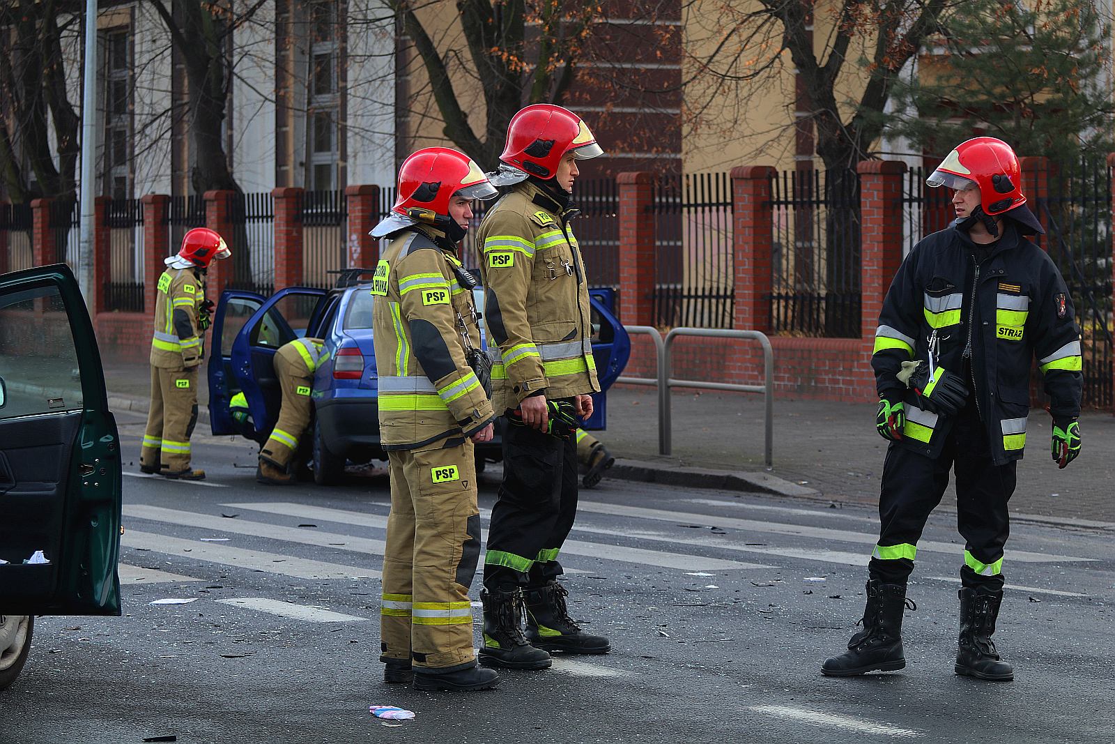 Trzy osoby ranne w wypadku na Wrocławskiej. Sprawca pijany