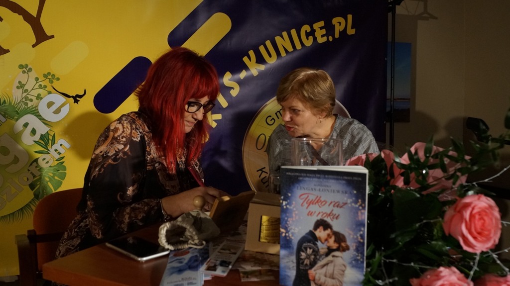 Spotkanie autorskie z Agnieszką Lingas - Łoniewską
