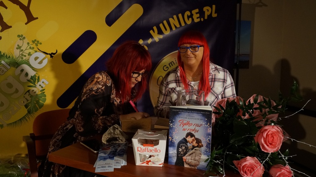 Spotkanie autorskie z Agnieszką Lingas - Łoniewską
