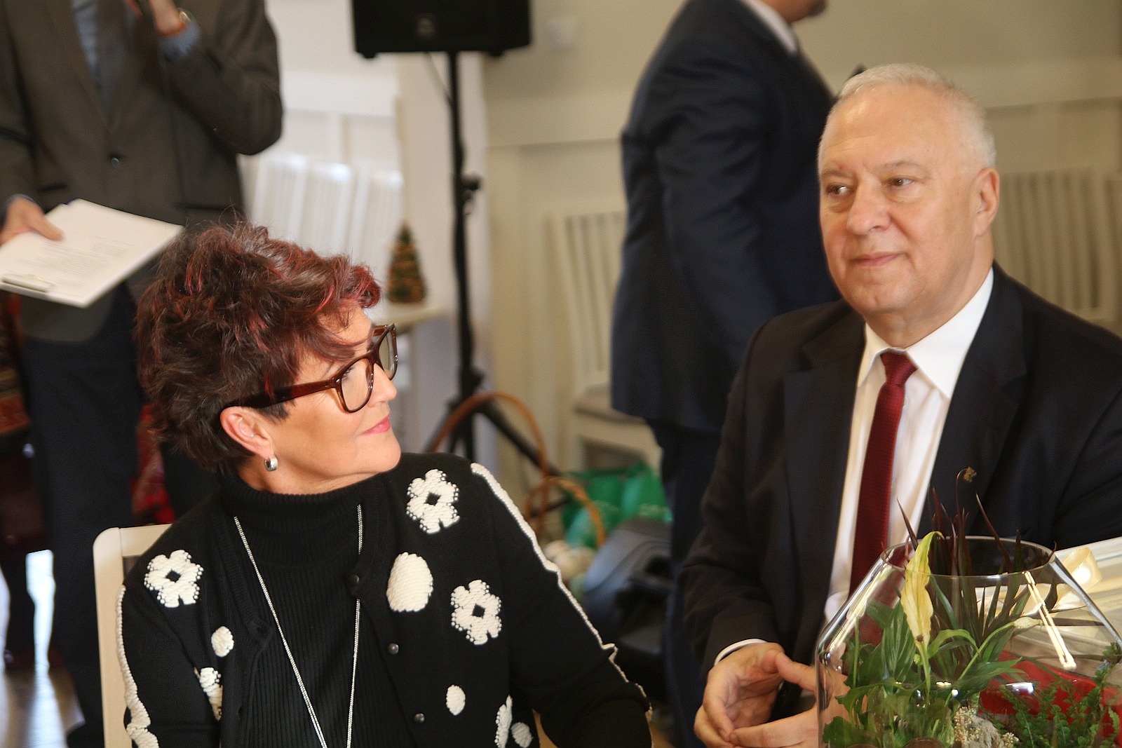 Jolanta Kwaśniewska otworzyła kącik dla seniorów