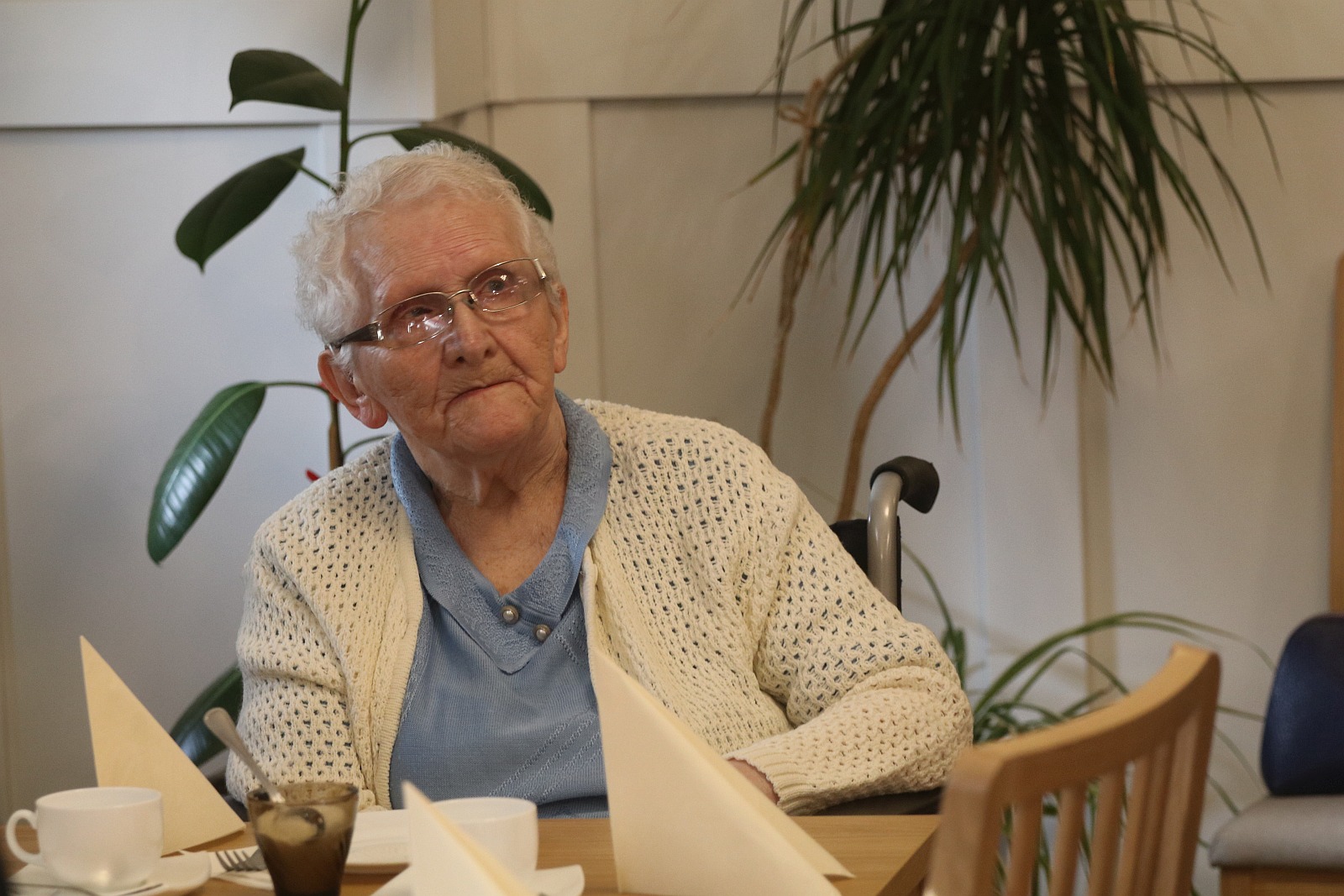 Jolanta Kwaśniewska otworzyła kącik dla seniorów