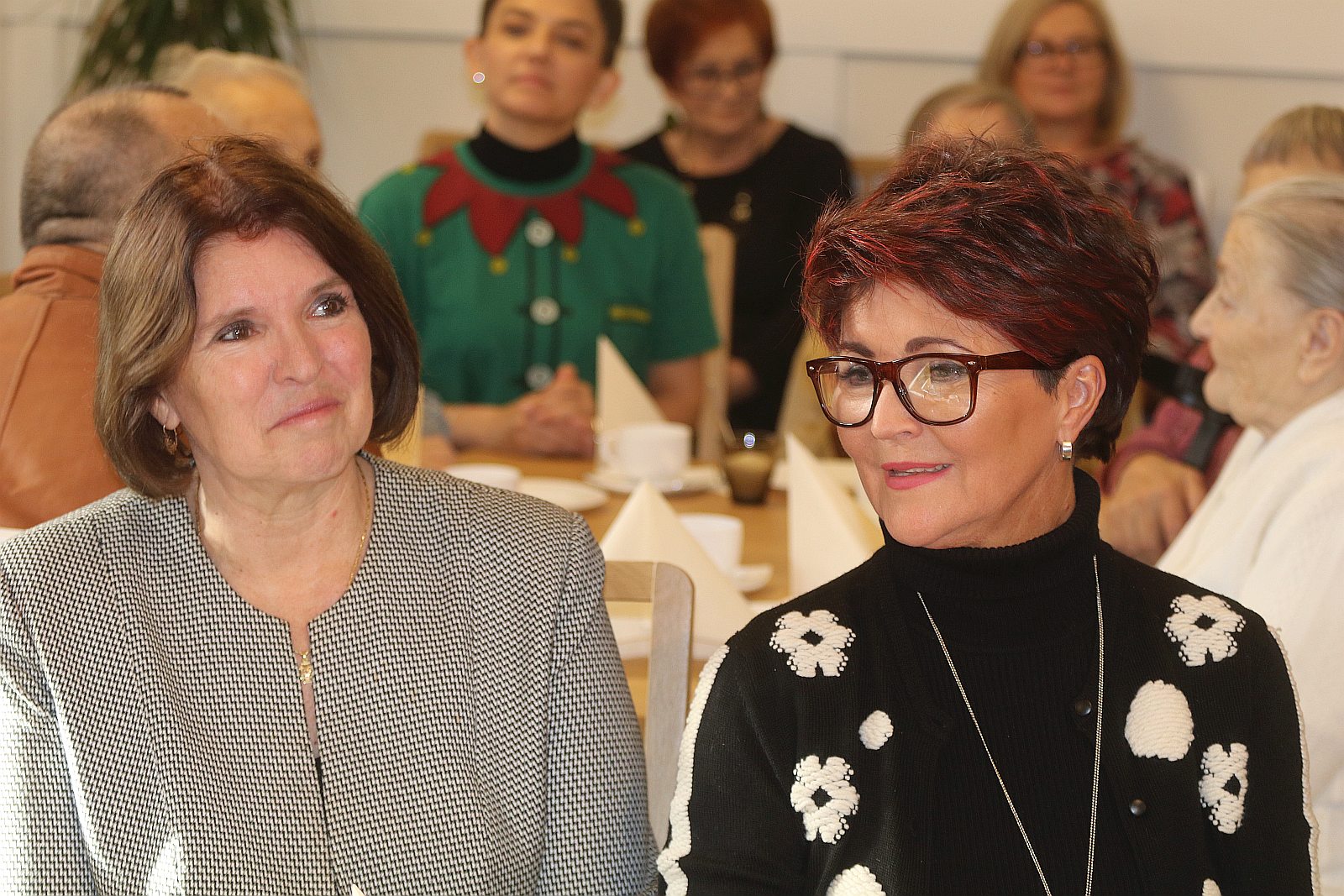Jolanta Kwaśniewska otworzyła kącik dla seniorów