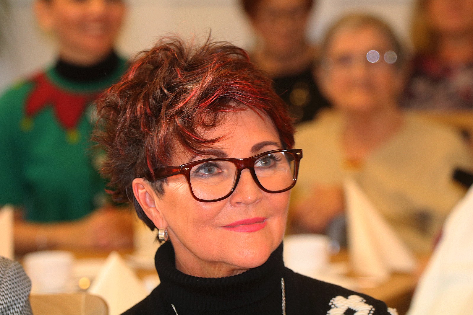 Jolanta Kwaśniewska otworzyła kącik dla seniorów