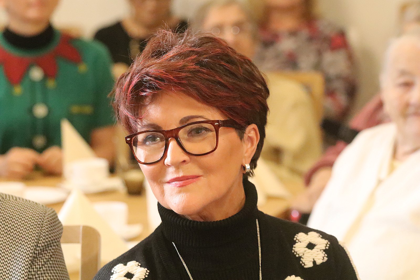 Jolanta Kwaśniewska otworzyła kącik dla seniorów