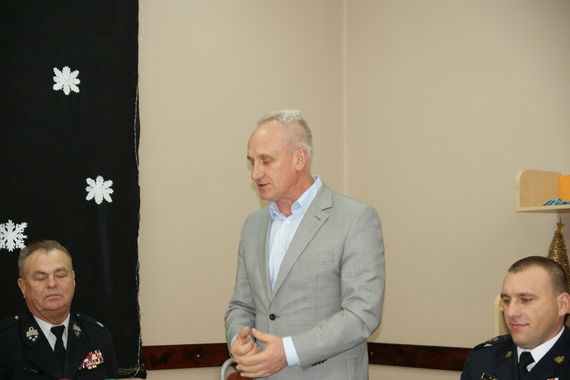 Strażacy z gminy Kunice spotkali się na tradycyjnym opłatku