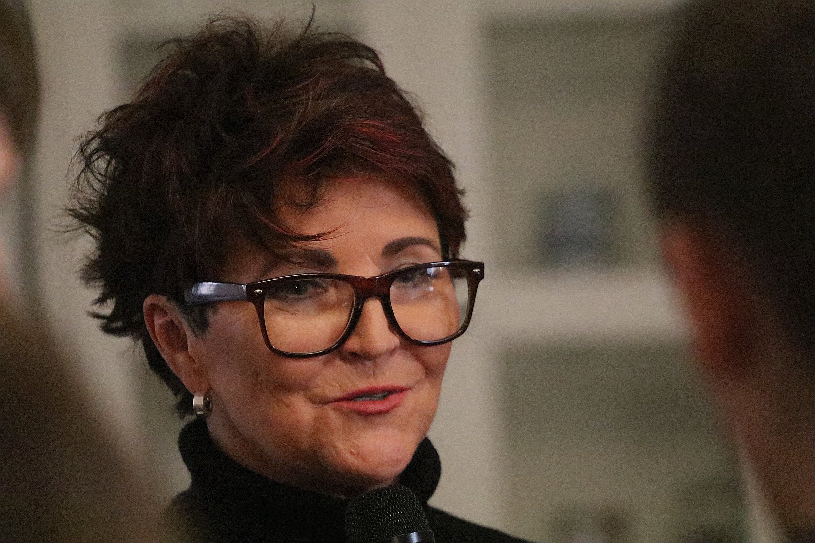 Jolanta Kwaśniewska otworzyła kącik dla seniorów