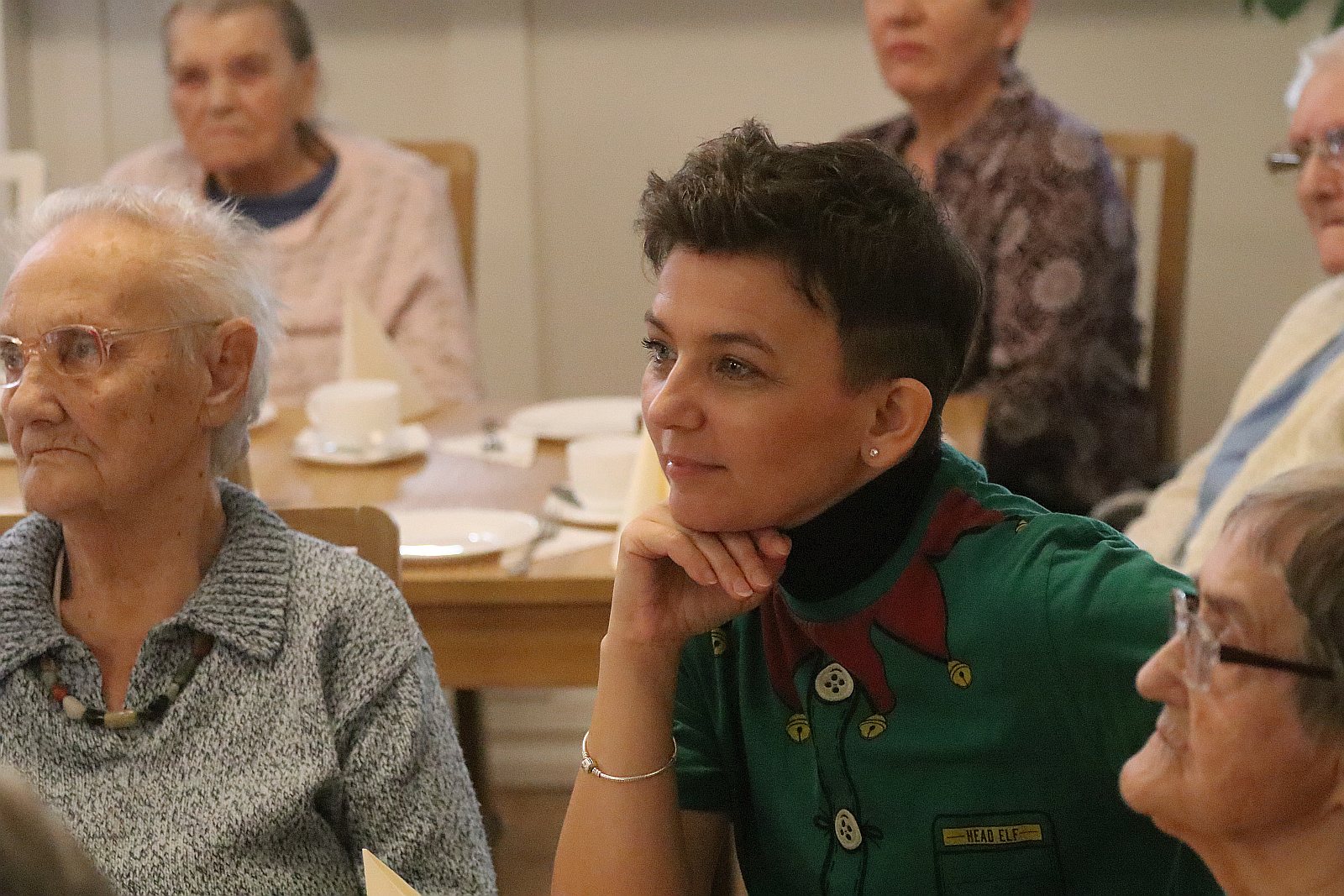 Jolanta Kwaśniewska otworzyła kącik dla seniorów