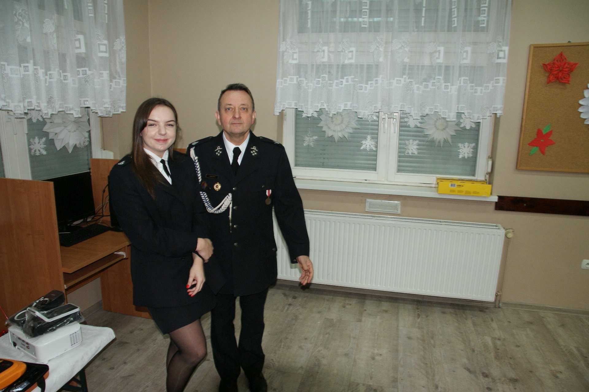 Strażacy z gminy Kunice spotkali się na tradycyjnym opłatku