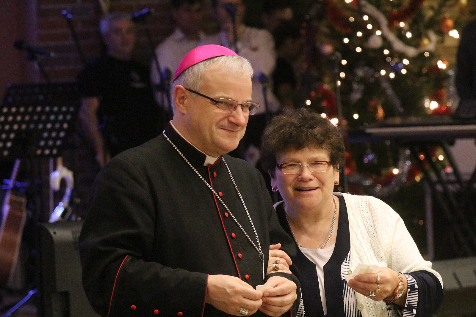 Spotkanie opłatkowe i bal osób niepełnosprawnych