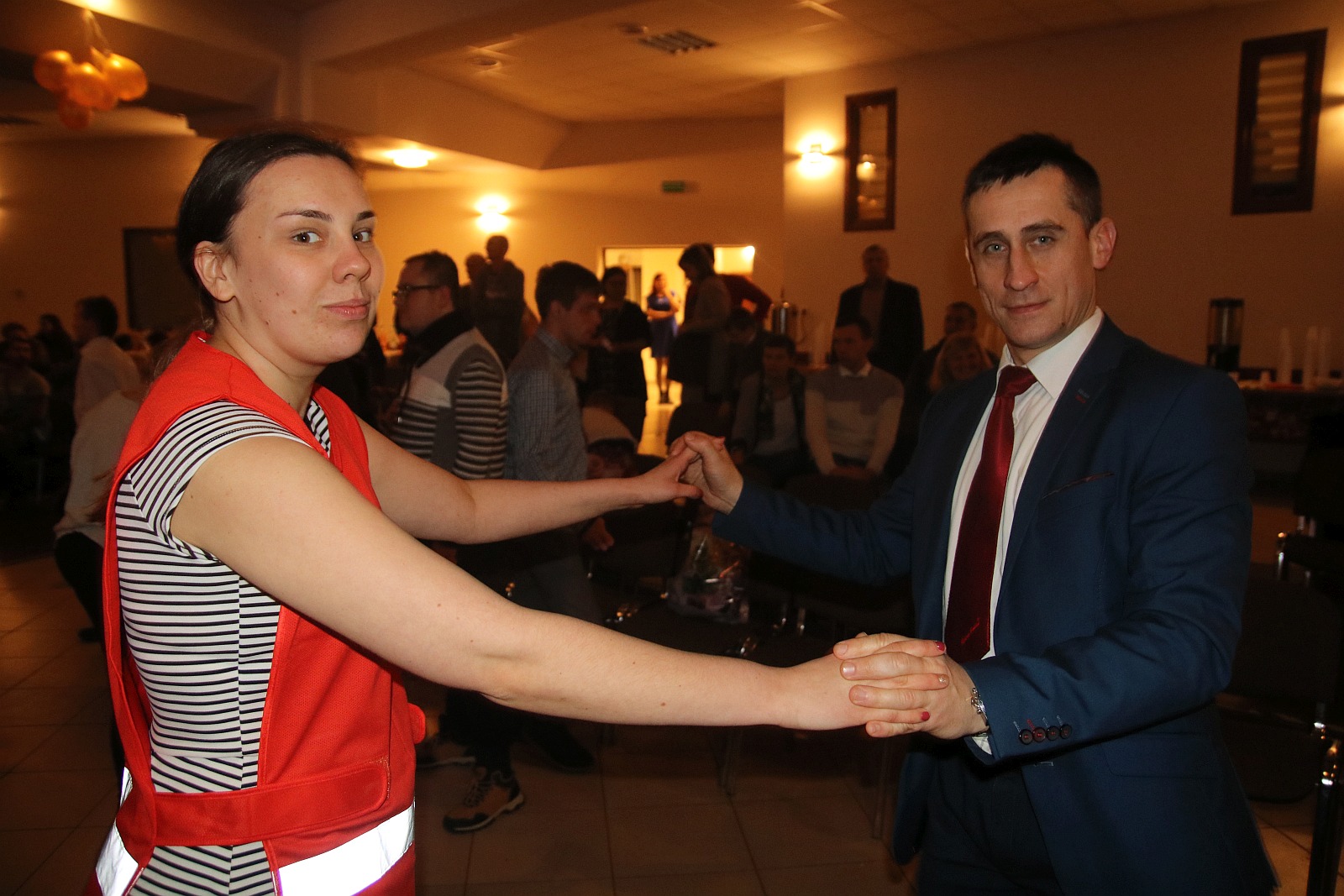 Spotkanie opłatkowe i bal osób niepełnosprawnych