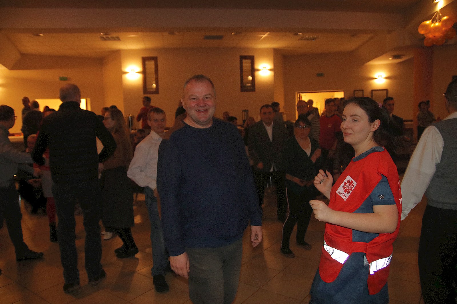 Spotkanie opłatkowe i bal osób niepełnosprawnych