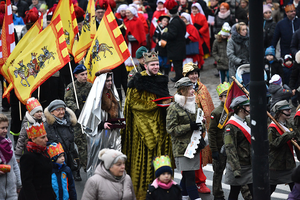 Trzej Królowie i legniczanie pokłonili się dzieciątku