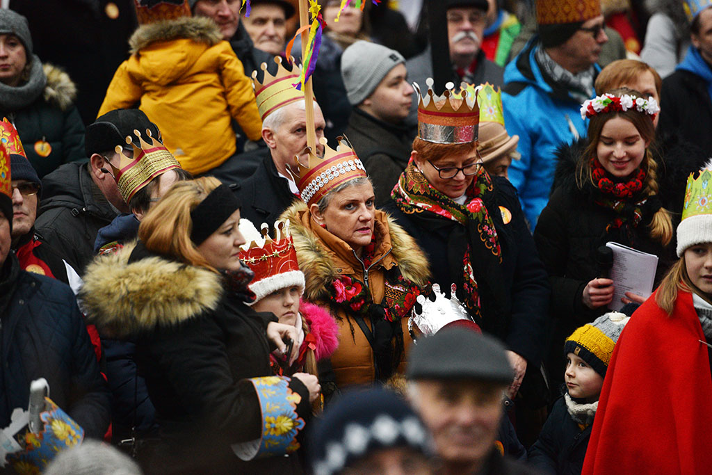 Trzej Królowie i legniczanie pokłonili się dzieciątku