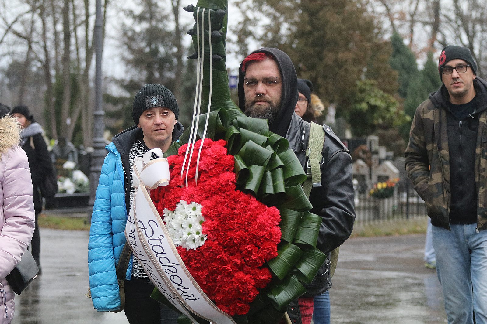 Pożegnaliśmy „Stasiastego” na cmentarzu komunalnym
