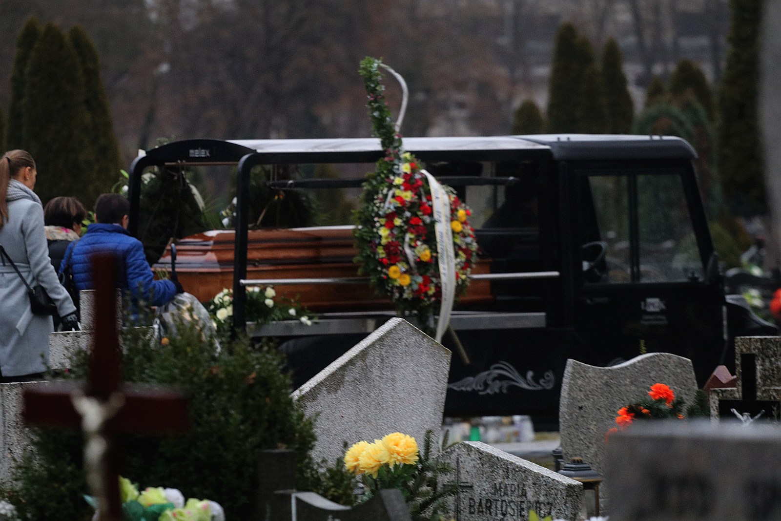 Pożegnaliśmy „Stasiastego” na cmentarzu komunalnym
