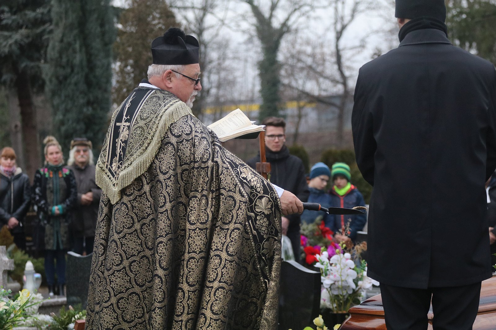 Pożegnaliśmy „Stasiastego” na cmentarzu komunalnym