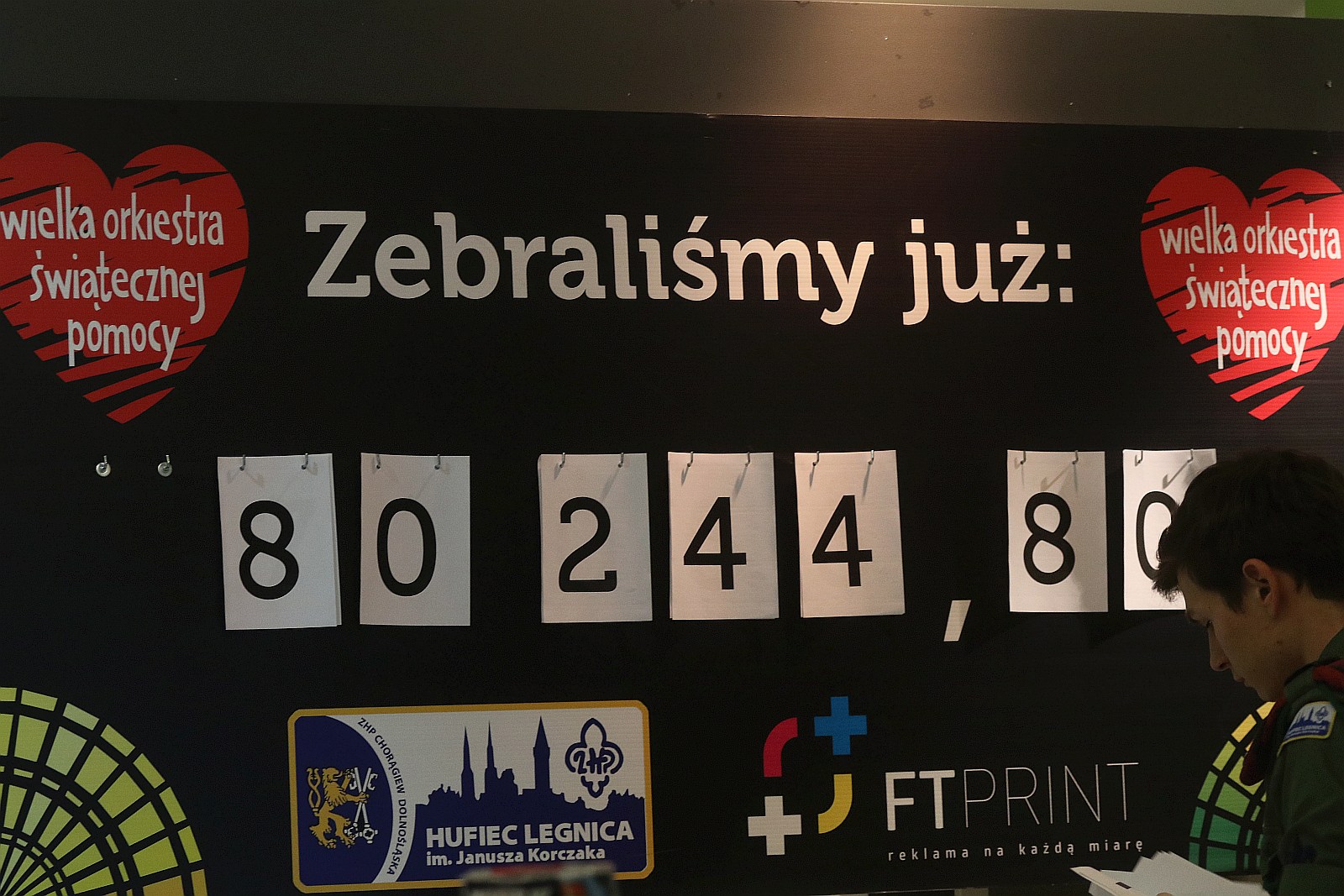 WOŚP: Legnicki sztab WOŚP  w Galerii Piastów pracuje pełną parą