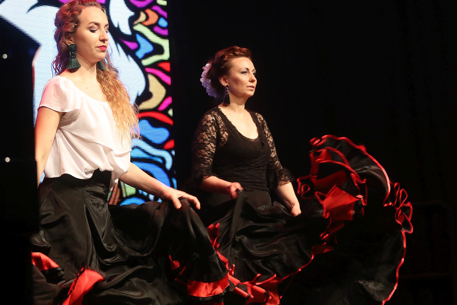 WOŚP: Tancerki flamenco zachwyciły publiczność w Maneżowej